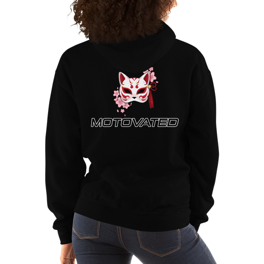 Cherry Blossom Fox Hoodie-0
