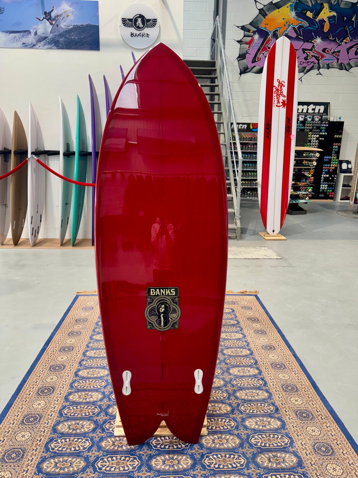 Prancha Surf Jim Banks Pan Fried 5´6 Polida