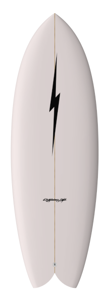 Prancha Surf Lightning Bolt QUAD FISH by Spottt