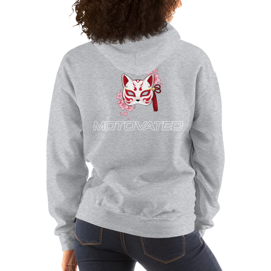 Cherry Blossom Fox Hoodie-0