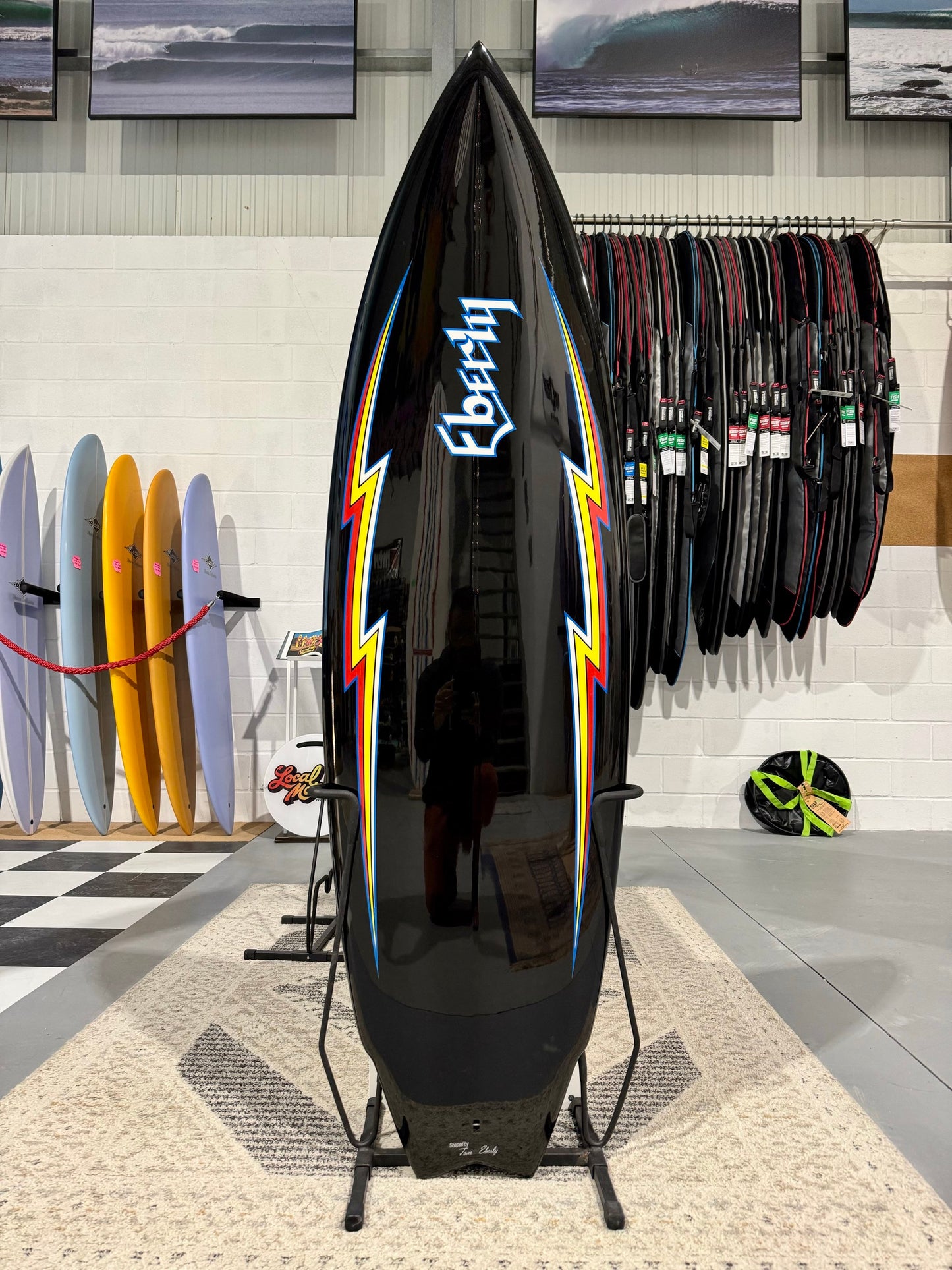 Prancha Surf Eberly Twin Fin - Wing Swallow 6’0
