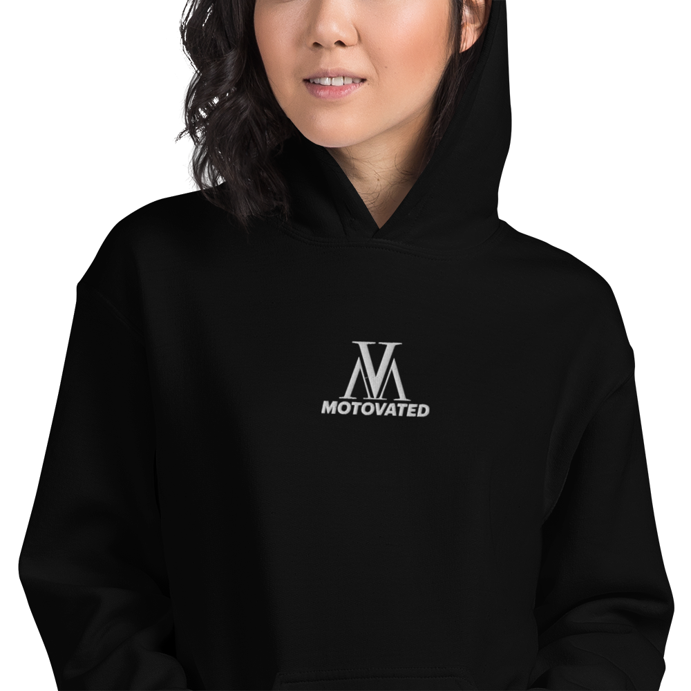 Embroided Motovated Hoodie-1