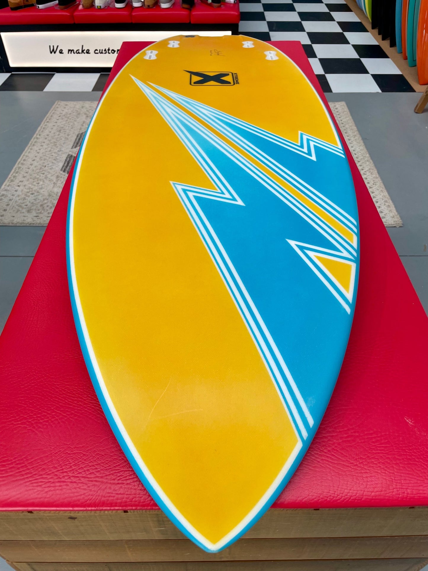 Prancha Surf  Xtreme High Performance Quad 5'4
