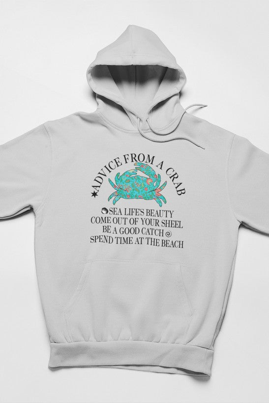 Advice From A Crab Hoodie-2