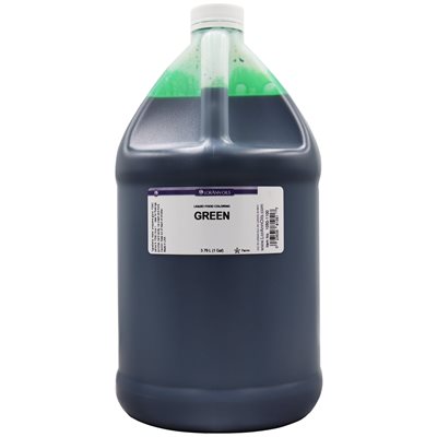 Green Liquid Food Color - Liquid Food Coloring - 4 oz, 1 Gallon-2