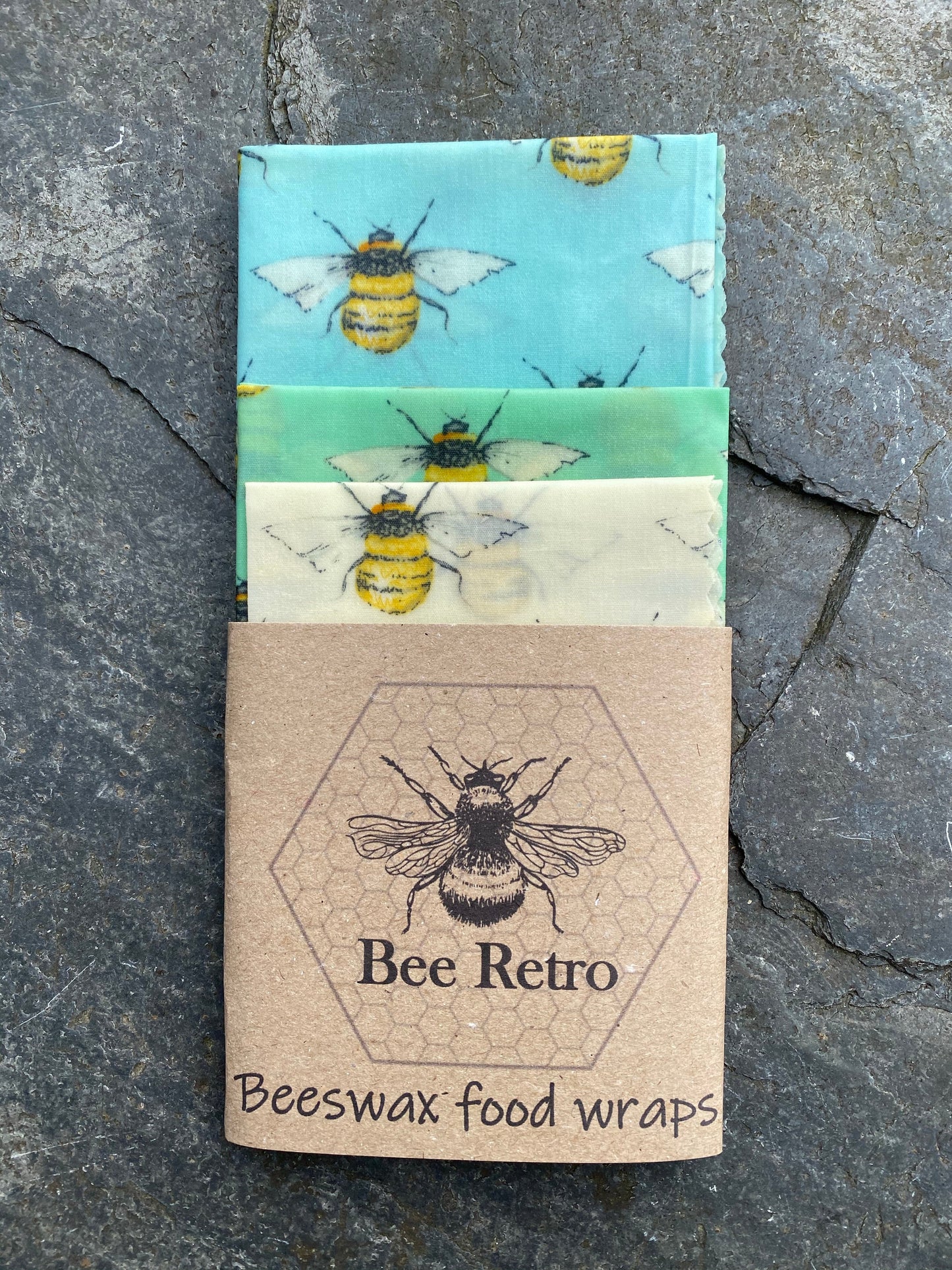 Blue Bee Eco Friendly Beeswax Food Wraps-0