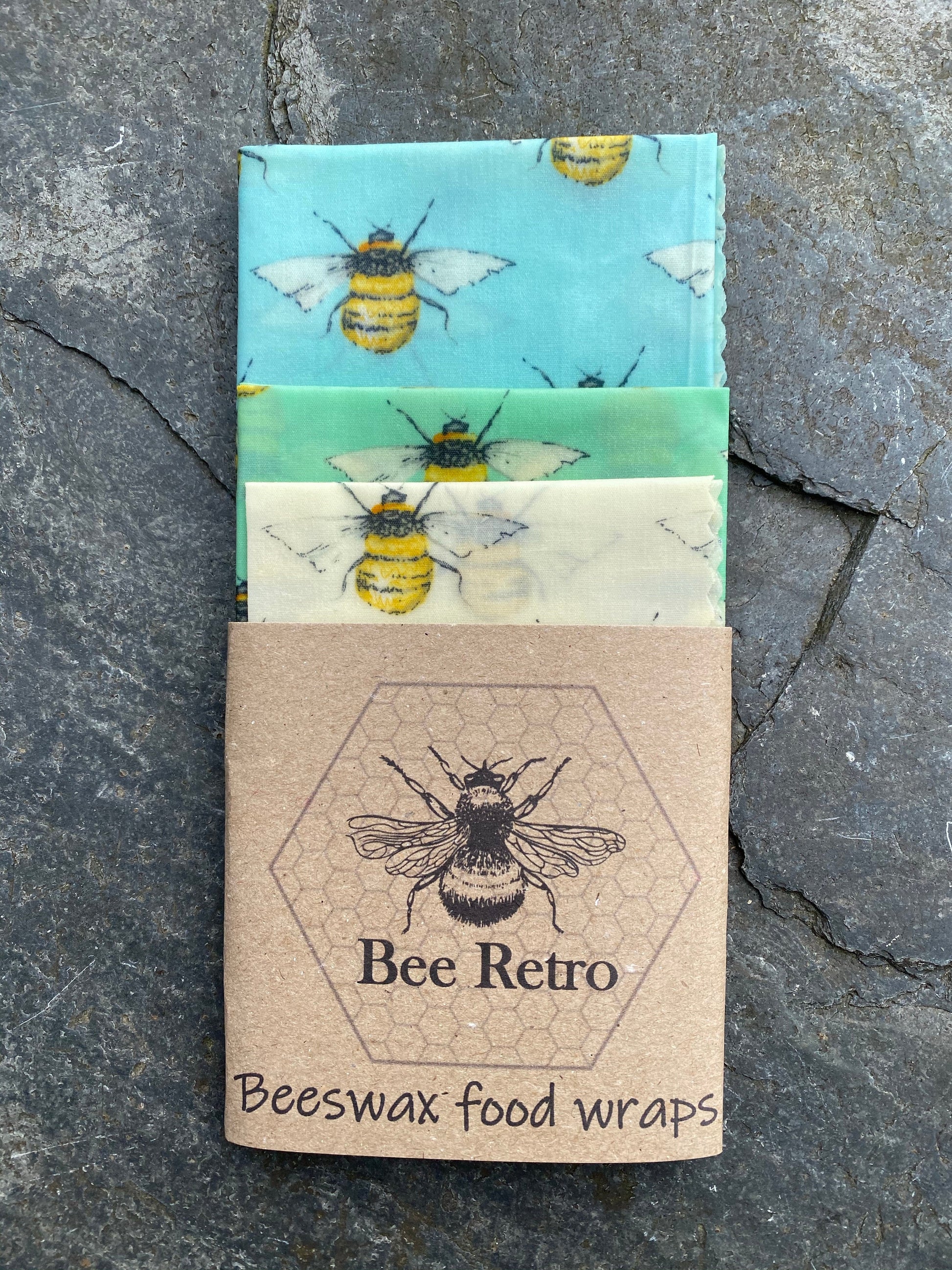 Blue Bee Eco Friendly Beeswax Food Wraps-0