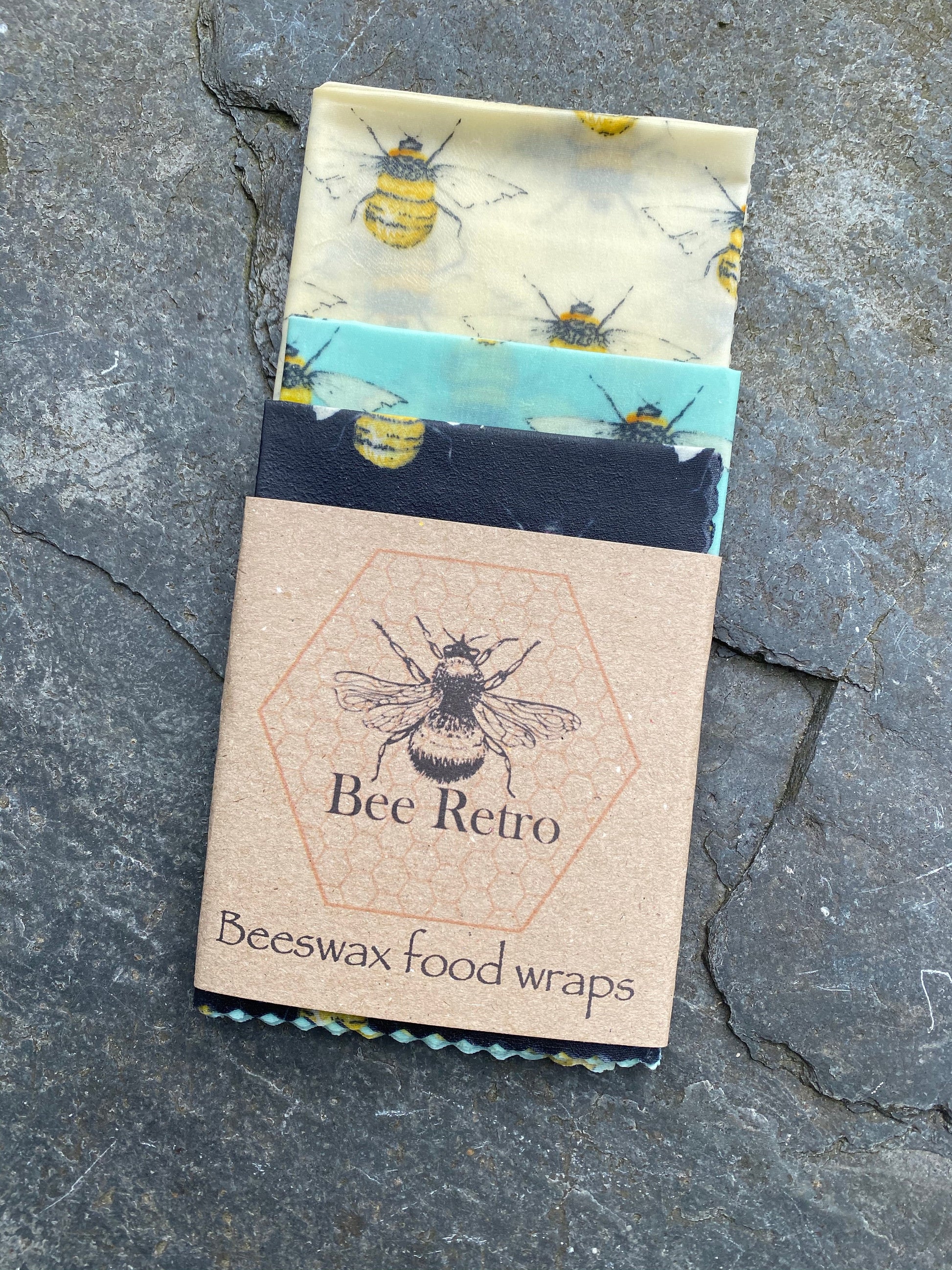 Blue Bee Eco Friendly Beeswax Food Wraps-3