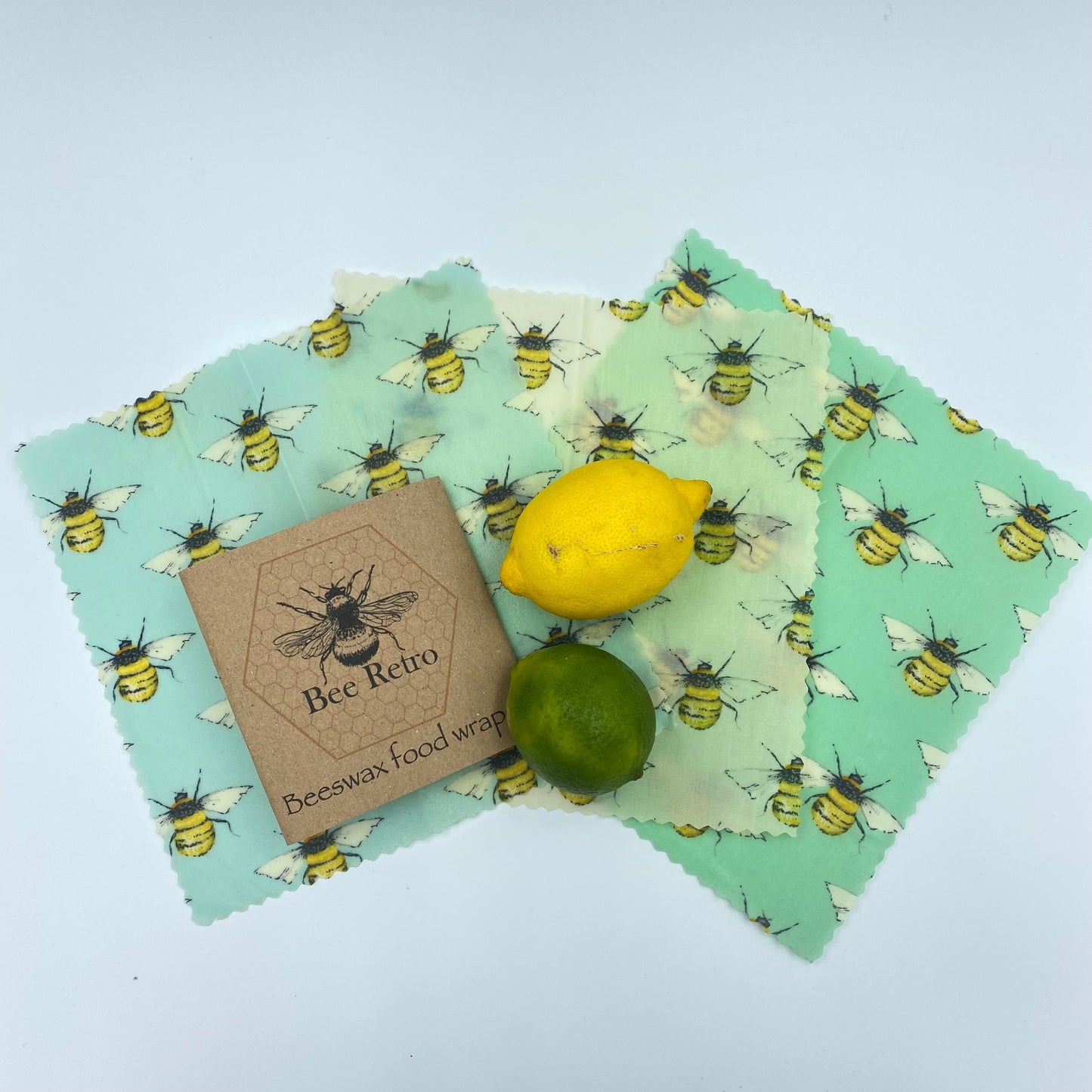 Blue Bee Eco Friendly Beeswax Food Wraps-6