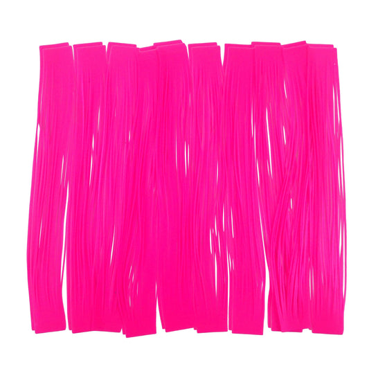 Artizan 22 strand silicon skirt, Metallic Pink, Pack of 20-0