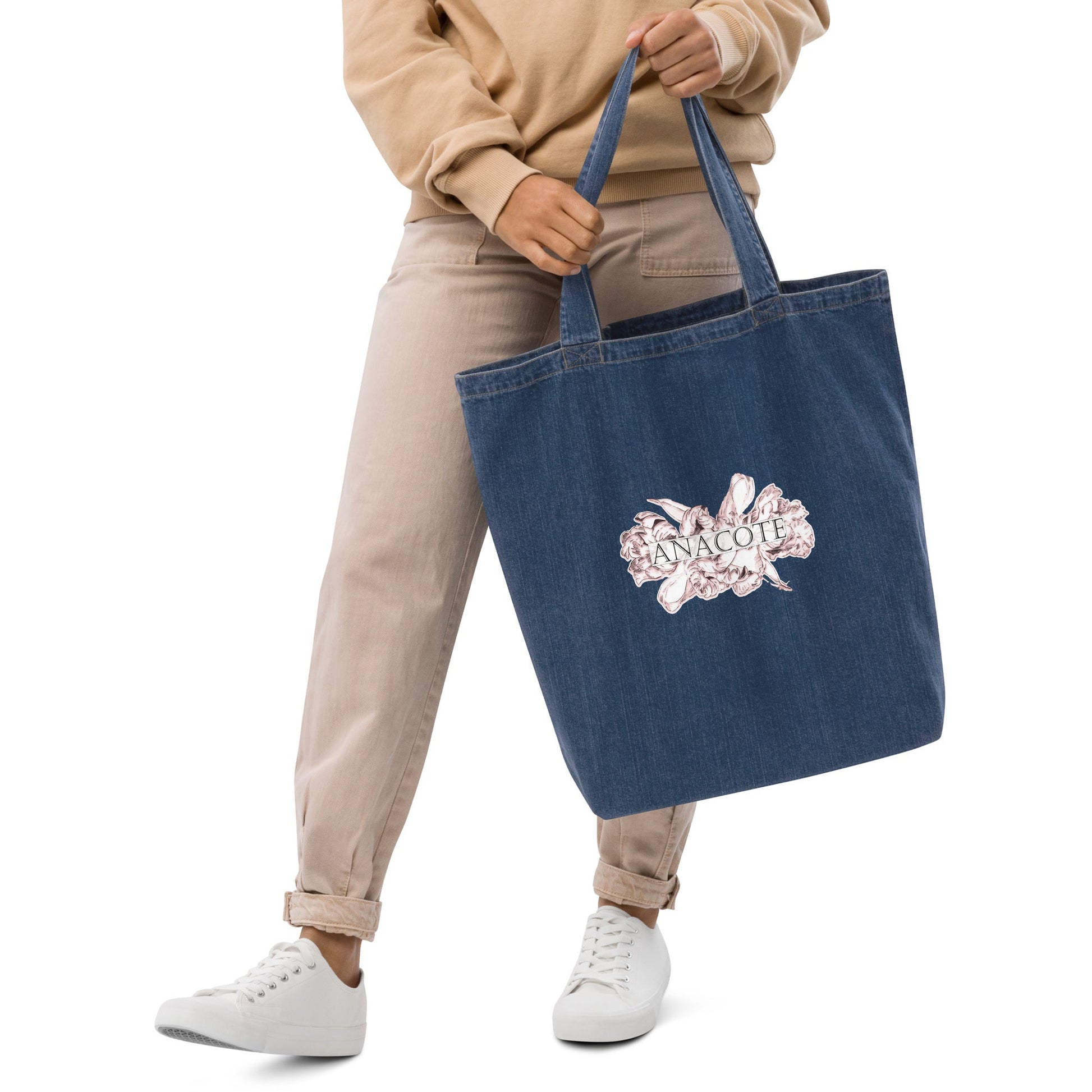 Anacotte Eco-Friendly Denim Design Tote Bag-4