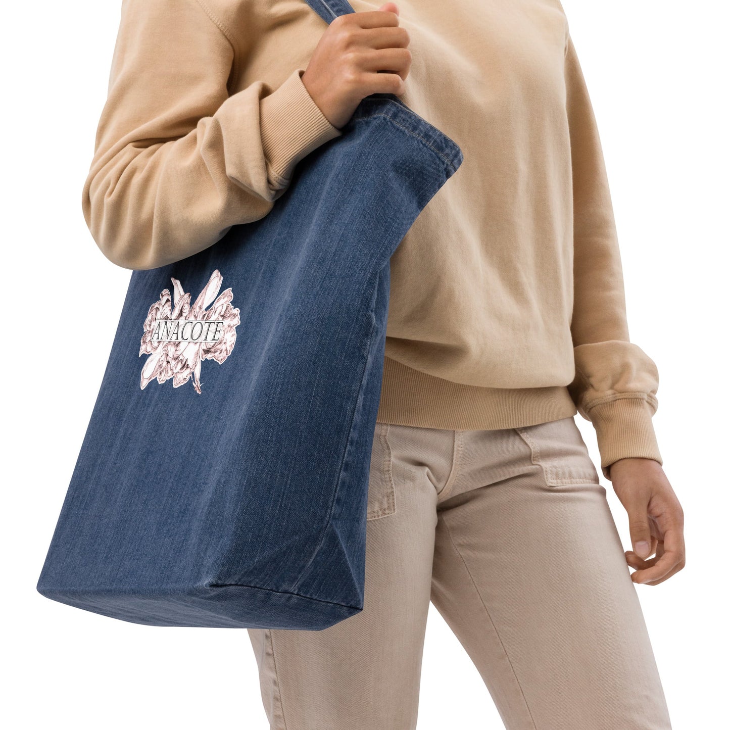 Anacotte Eco-Friendly Denim Design Tote Bag-1