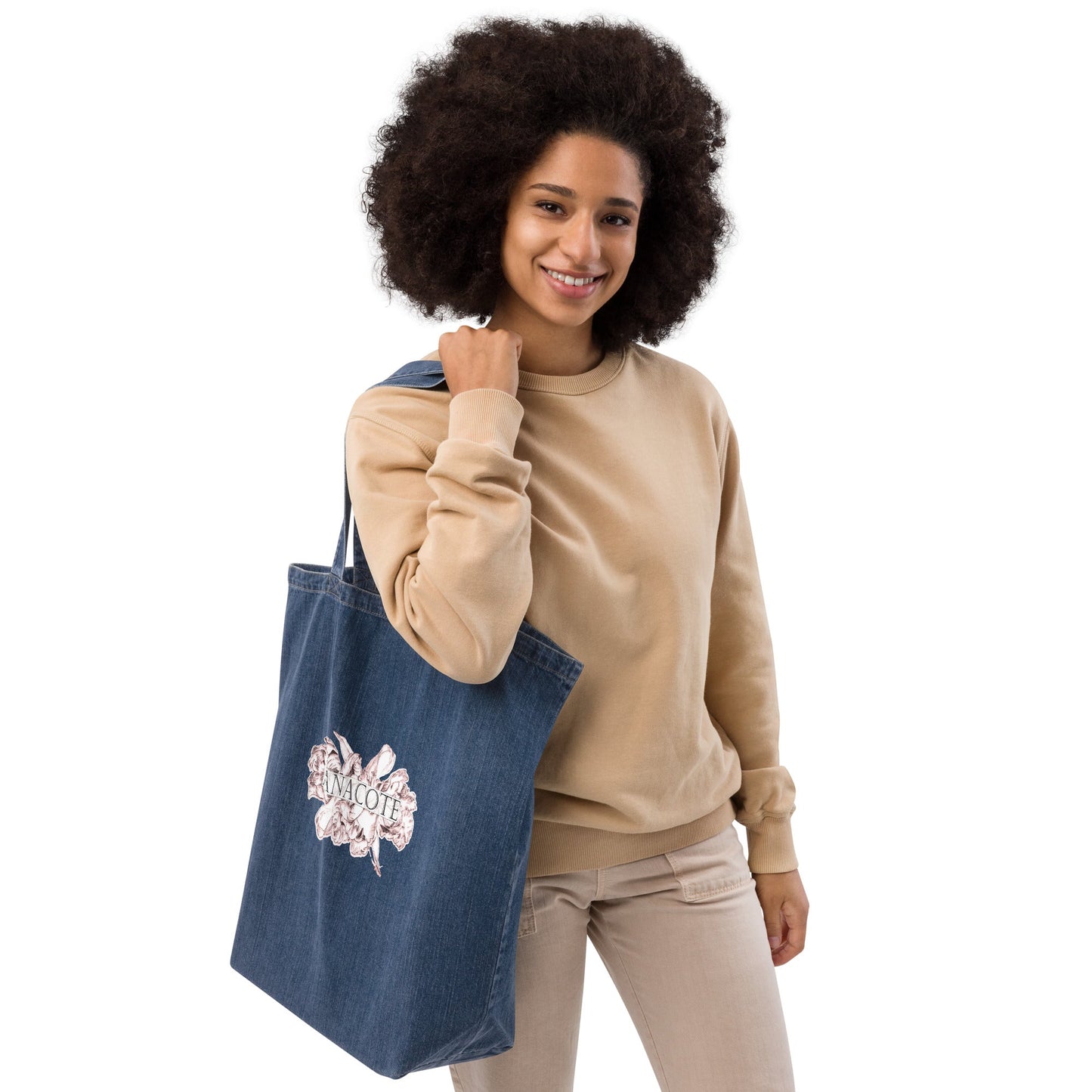 Anacotte Eco-Friendly Denim Design Tote Bag-2