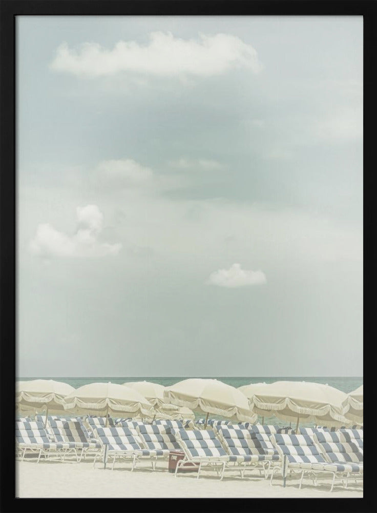 Vintage beach scene