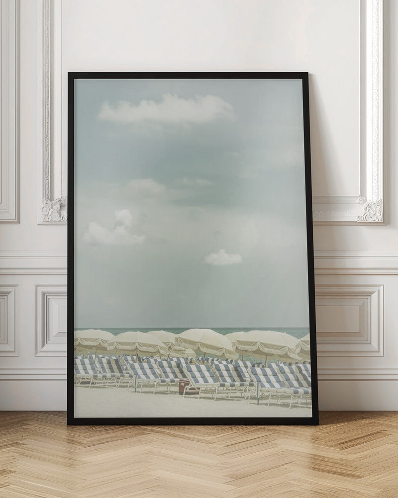 Vintage beach scene