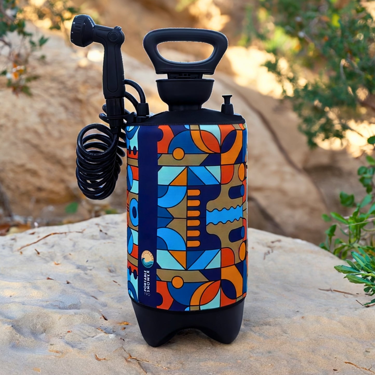 Portable Shower PRO Geo Earth 10L-1
