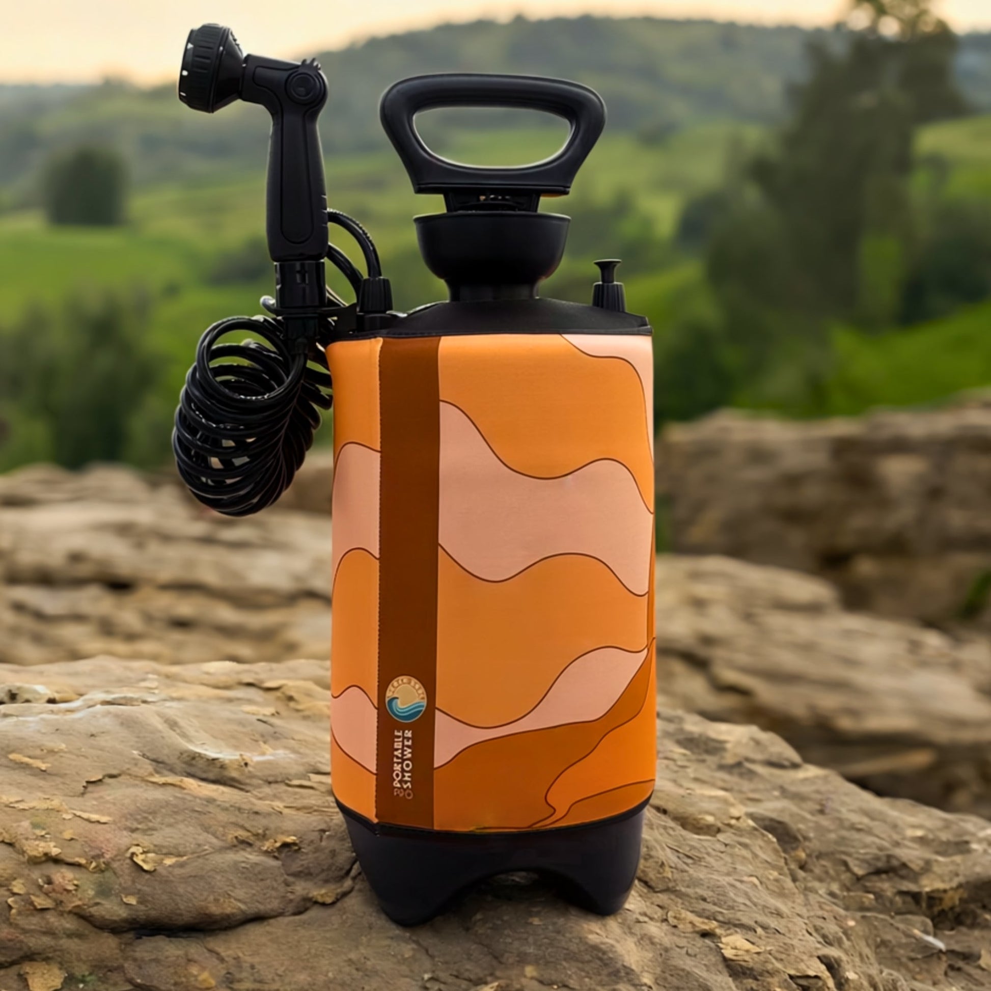 Portable Shower PRO Mountain Rise 10L-0