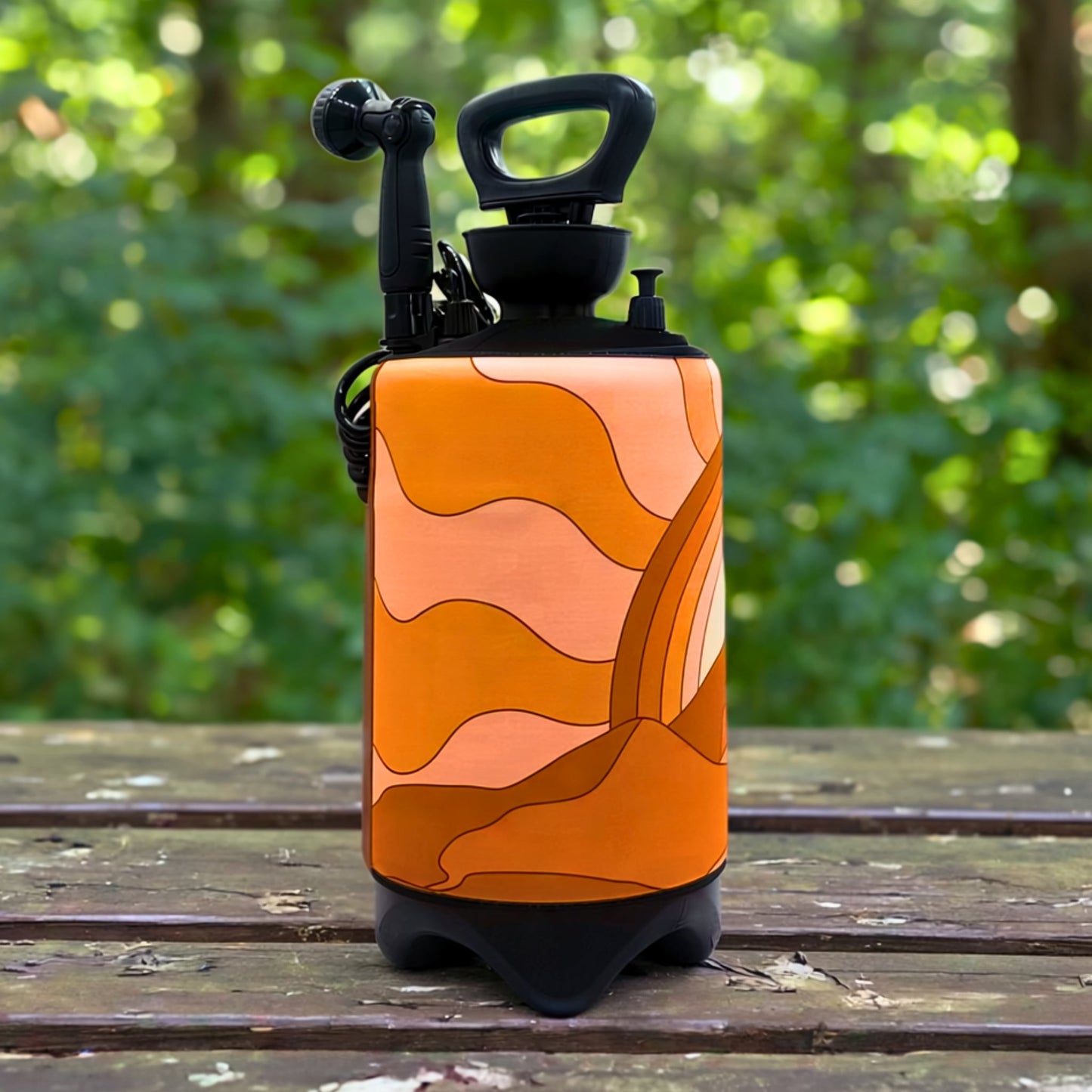 Portable Shower PRO Mountain Rise 10L-3