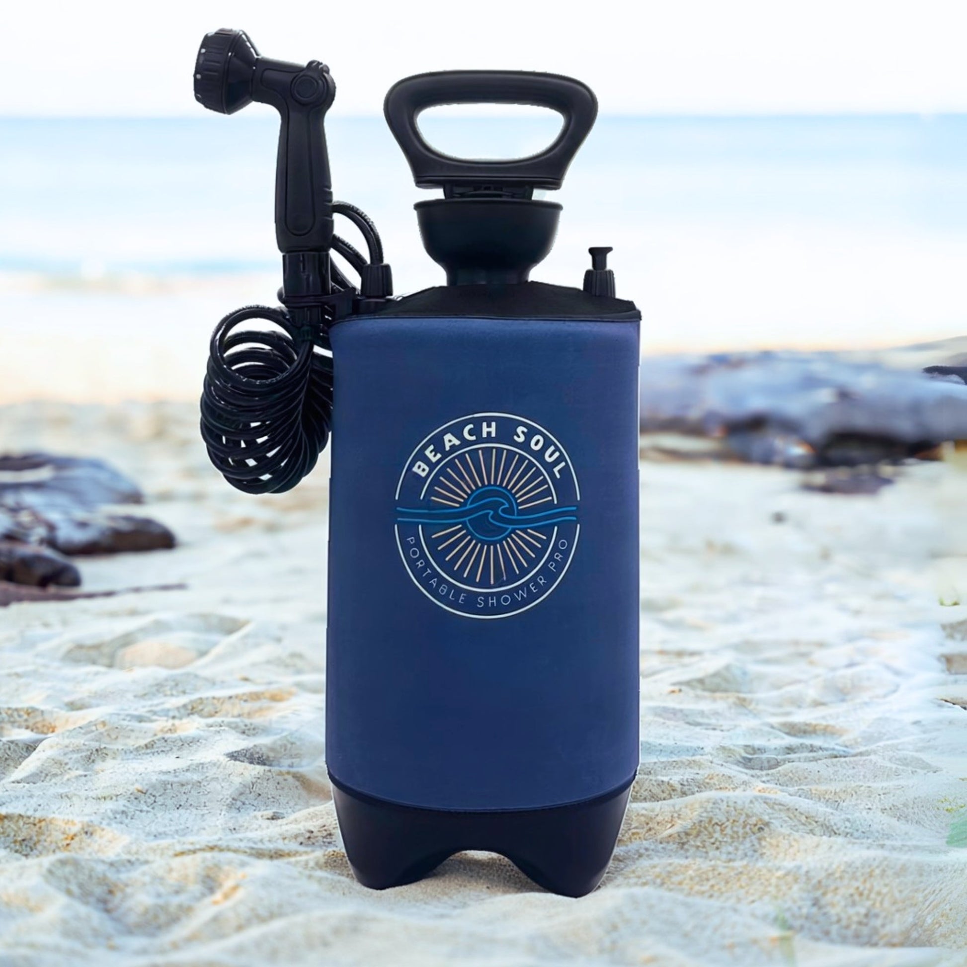 Portable Shower PRO Ocean Rise 10L-2