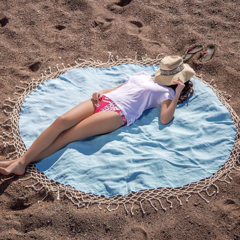Round Beach Towel