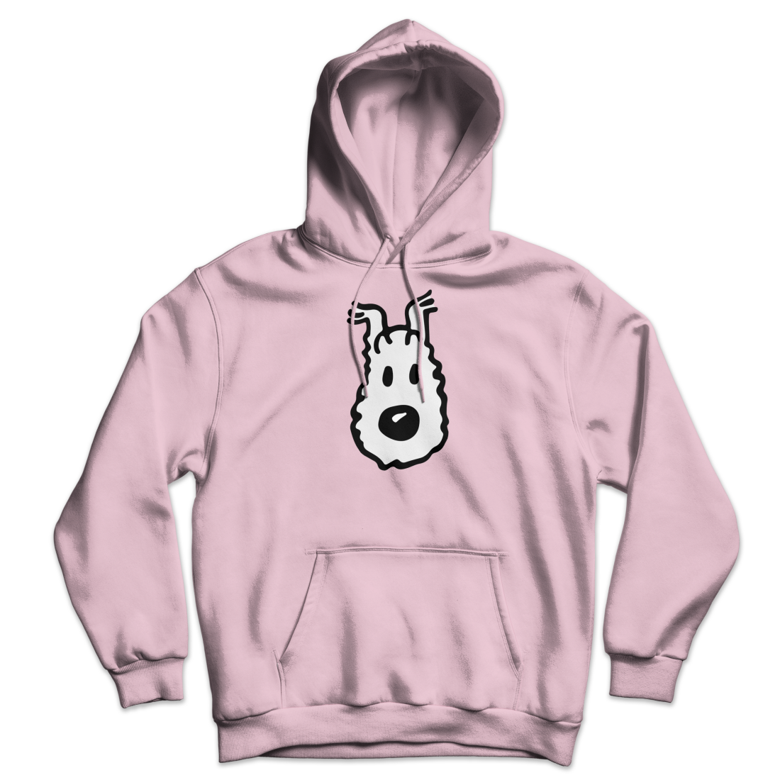 Snowy (Milou), Wire Fox Terrier from Tintin Unisex Hoodie-6