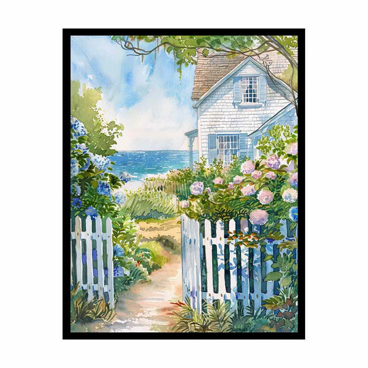 Beach House  Canvas Painitng
