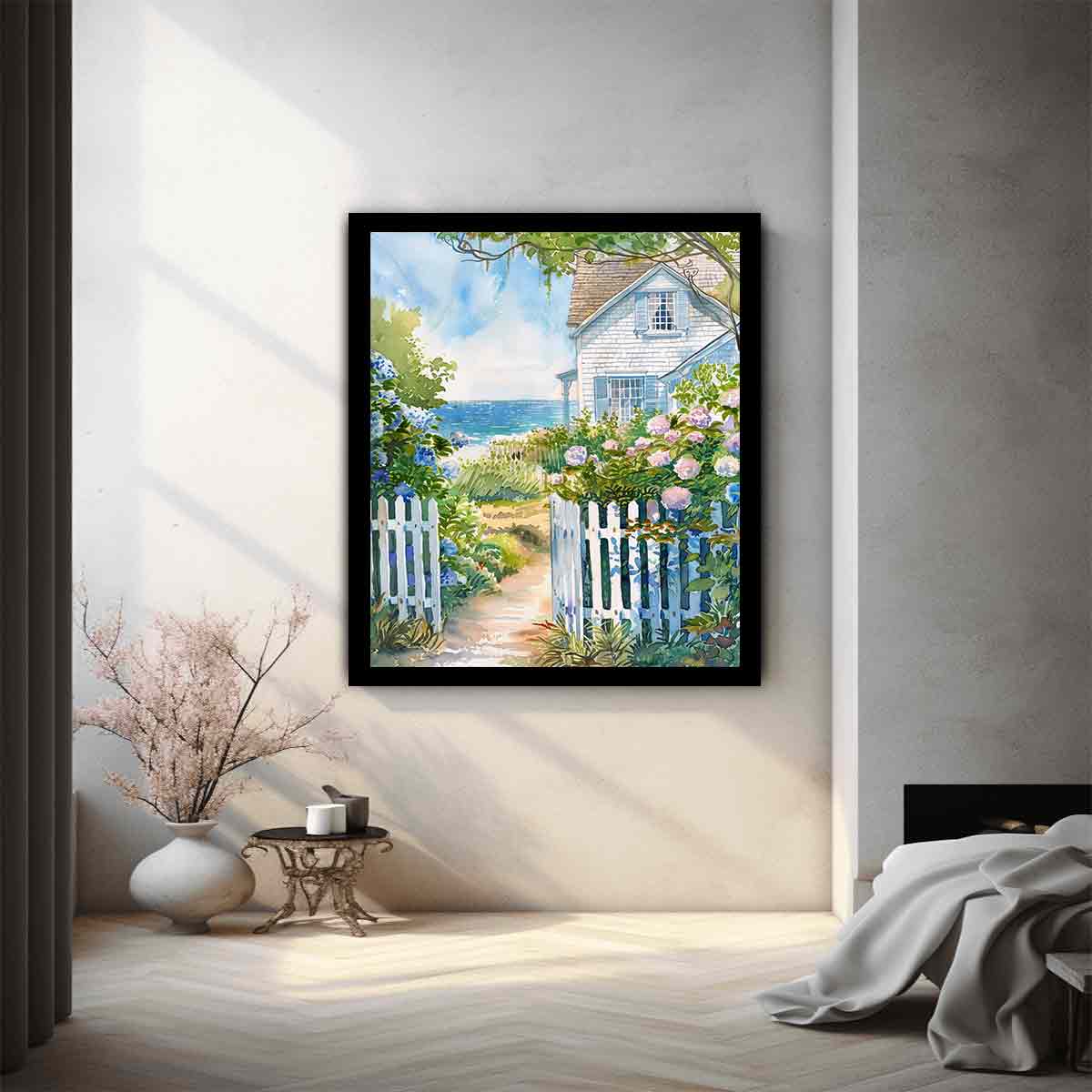 Beach House  Canvas Painitng