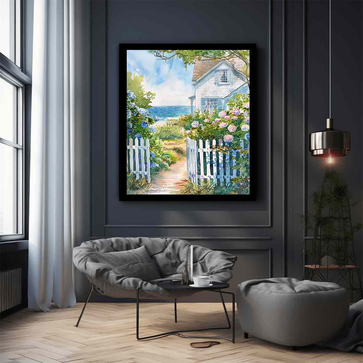 Beach House  Canvas Painitng