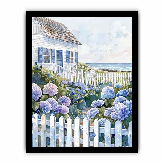 Beach House  Canvas art Print