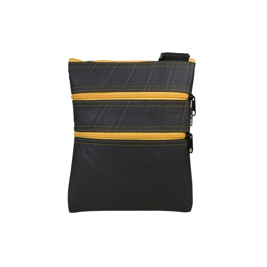 Maggie Upcycled Inner Tube Vegan Crossbody Bag - Eco Friendly-0