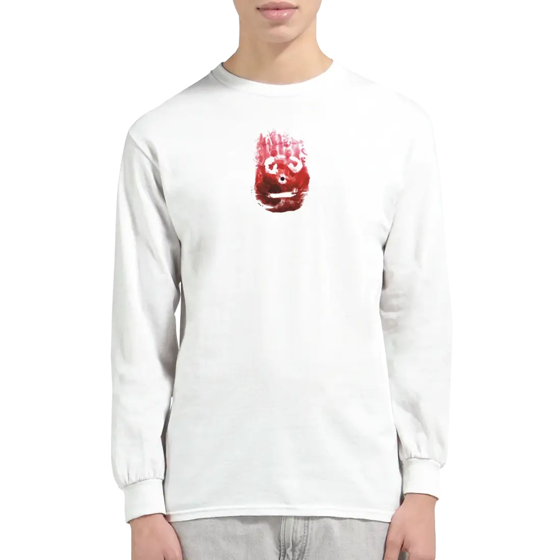 Wilson the Volleyball, from Cast Away Movie Long Sleeve Shirt-1