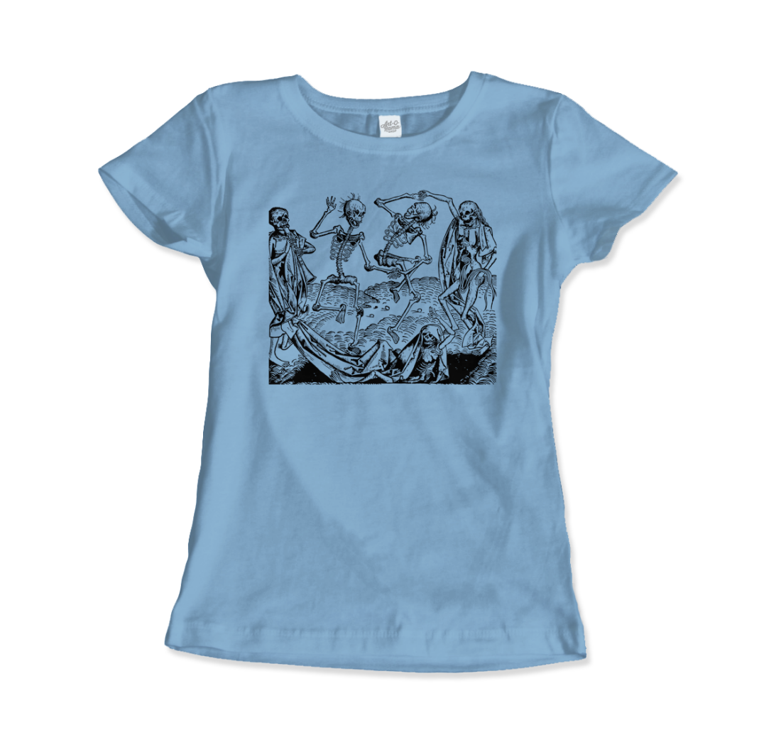 Wolgemut - Dance of Death from "The Nuremberg Chronicle", 1493 T-Shirt-8