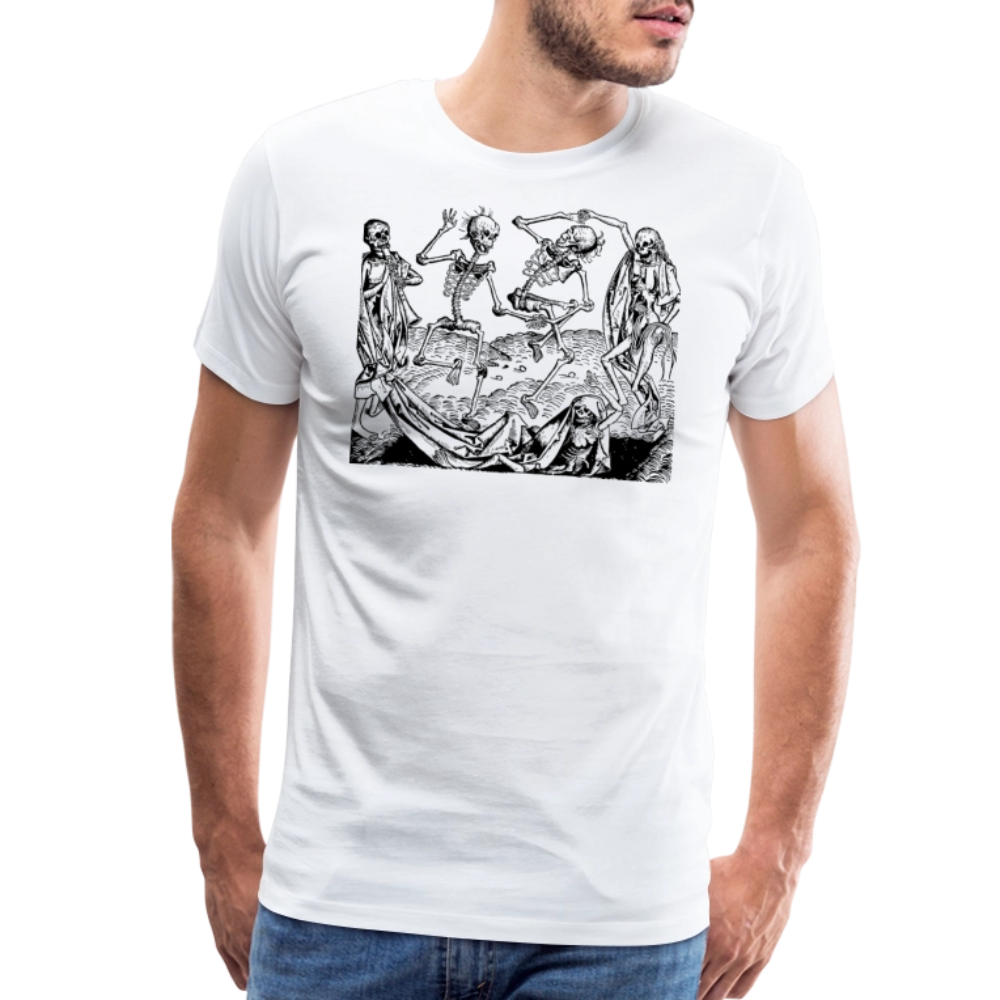 Wolgemut - Dance of Death from "The Nuremberg Chronicle", 1493 T-Shirt-1