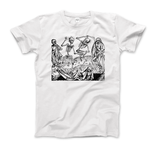 Wolgemut - Dance of Death from "The Nuremberg Chronicle", 1493 T-Shirt-0