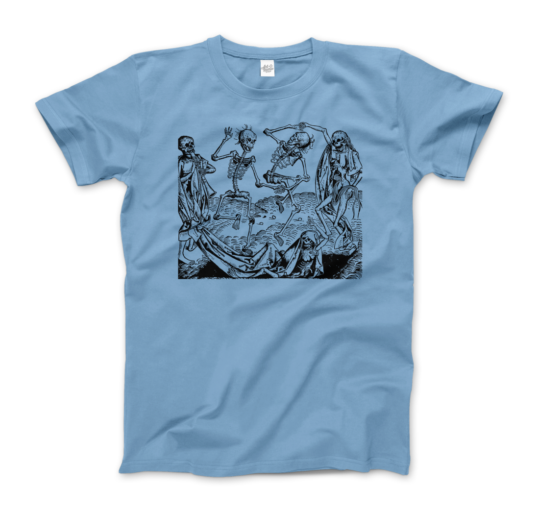 Wolgemut - Dance of Death from "The Nuremberg Chronicle", 1493 T-Shirt-6